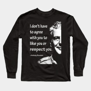 anthony bourdain Long Sleeve T-Shirt